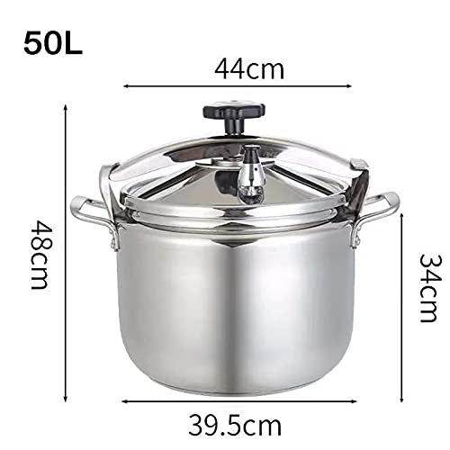 Explosion-Proof-Pressure-CookerCommercial-Large-Capacity-Quick-High-Pressure-Cooking-Pot-Super-Large-Pressure-for-Induction-Cooker-Gas-UniversalSilver-22L