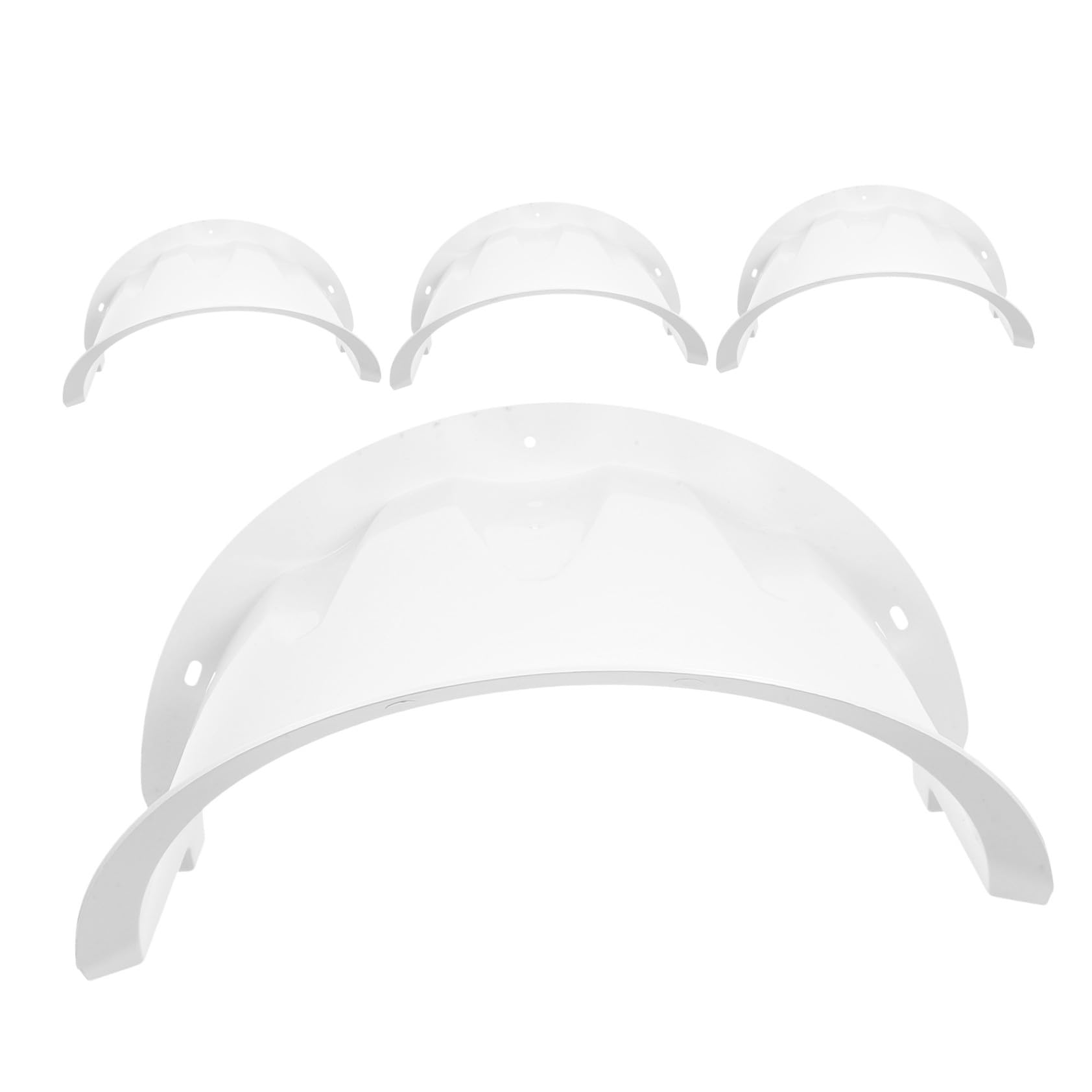 HOMSFOU 4 Piezas Protectora de la cámara Impermeable de la cámara Exterior protección contra la Lluvia de polivinilo