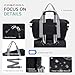 COSCOOA Expandable Travel Duffel Bag Ryanair Personal Item 40x20x25 Cabin Bag