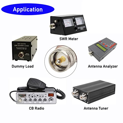 Superbat RG8X - Cavo jumper PL259 a PL259 (0,3 m