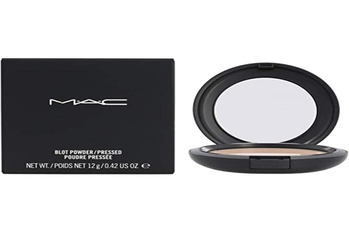 Mac Cosmetics Blot Pressed Powder 0.42oz./12g Medium Dark