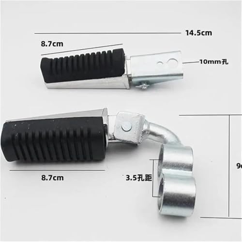 Pédales de moto robustes pour Suzuki GN125 et QJ 125 - 2
