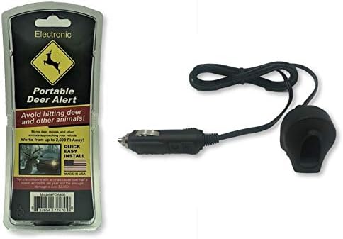 AAA Communications Car Deer Alert/Auto Deer Whistle Horn - Portable Electronic Whistles Avoid Vehicle Accidents