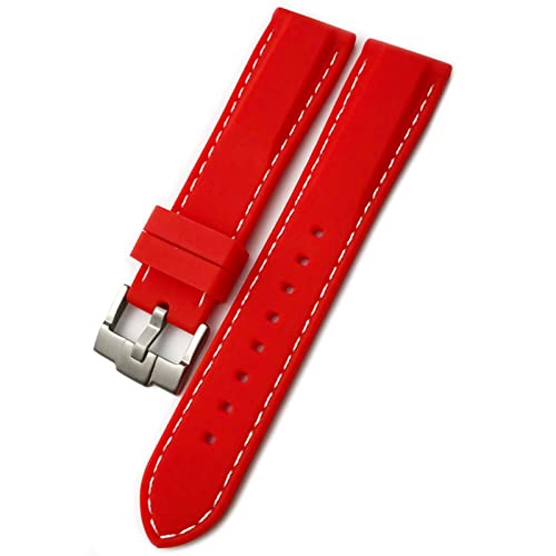 Bracelet de montre étanche 22mm en caoutchouc anti-transpiration pour remplacer votre bracelet SKX