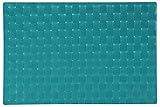 Material: Kunststoff (PP) Kesper Platzset, Tischset GEFLOCHTEN Petrol blau 43x30cm Kunststoff