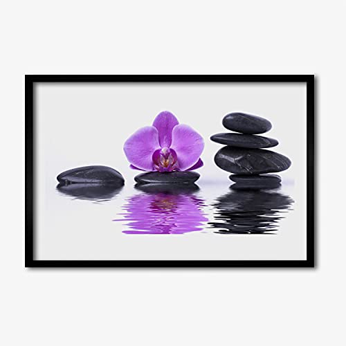 Affiche encadrée salon chambre cuisine, cadre photo Tulup 60x40 cm image sur l'eau