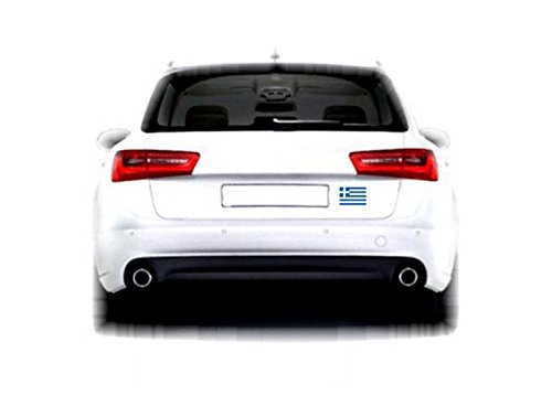2 Adesivi Bandiera Grecia Per Auto E Moto | 8x5 Cm | Vinile Resistente Per Interni Ed Esterni - Foto 9