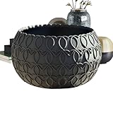 Détails délicats : combinant une finition soignée et une reproduction détaillée, les bols décoratifs pour bonbons offrent un extérieur lisse et une sensation tactile raffinée, créant une façon accueillante de servir lors des célébrations ou enrichissant parfaitement le comptoir de la.