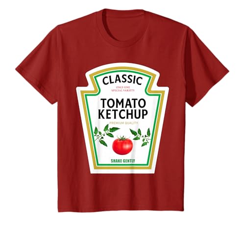 Ketchup Halloween 2024 - Disfraz de mostaza a juego con condimentos Camiseta