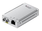 Allied Telesis AT MMC2000/ST - Fiber media converter - GigE - 10Base-T, 1000Base-SX, 100Base-TX, 1000Base-T - RJ-45/ST multi-mode - up to 1800 ft - 850 nm