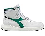 Diadora Sneaker Heritage Uomo MI Basket H Leather MDS 174955 c6849 Bianca ss19 42