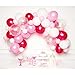 Produktbild Amscan 9907433 - DIY Ballon-Girlande Girl, 70 Luftballons aus Latex, rosa, pink, weiß, transparent, für Geburtstag, Geburt, Silvester, Hochzeit, Dekoration