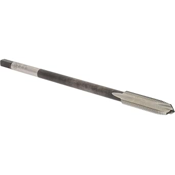 Hertel Extension Tap, 3/8-24, 3 Flutes, High Speed Steel, Spiral Point, Plug Chamfer, 6" OAL, 3B Class of Fit, Bright Finish, H3
