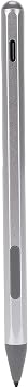 Generic Active MPP 2.0 Stylus Pen, 4096 Pressure Sensitivity Stylus with Palm Rejection, Magnetic Adsorption Tilt, Ideal for SA201H SA203H Silver