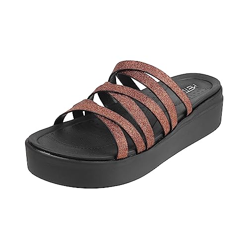 Image of Metro Women Wedge Heel Fashion Sandal