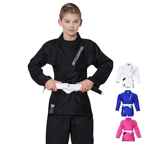 👊 COSTRUITO PER DURARE - Sappiamo cucire e non scendiamo a compromessi! I nostri BJJ Gi per jui jitsu sono fatti per durare. Cucito correttamente e realizzato con materie prime di alta qualità per offrirti il ​​miglior prodotto a un prezzo accessibile. I clienti di altre marche hanno trovato troppo spesso il loro jiu jitsu gi brasiliano rovinato dopo averlo lavato una volta o dopo la prima sessione di allenamento.