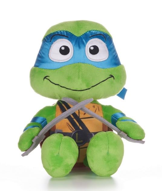 UKToyworld Leonardo Turtle Soft Toy 10" Plush Blue Mask Ninja Plush Turtles