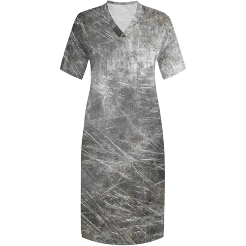 Image of SUZONANA Plus Size Dresses for Curvy Women African Print American Dress Summer Outfits Casual Loose with Pocket