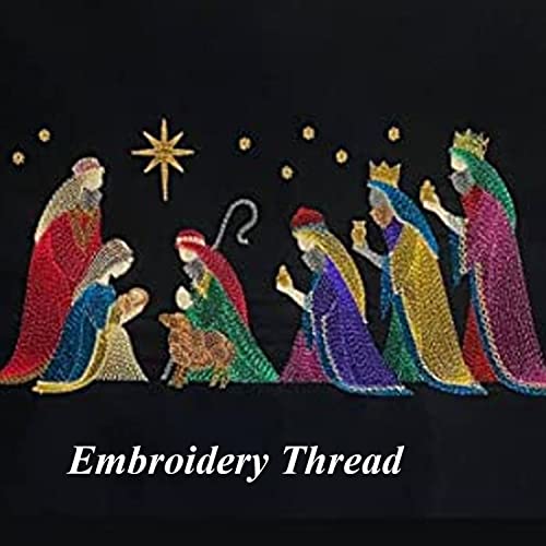 Aakriti Viscose Rayon Art Silk Yarn - Embroidery Crochet Knitting Lace Trim & Jewellery Bag Making Thread (1 Pcs, Dark Red, 100 Gram)