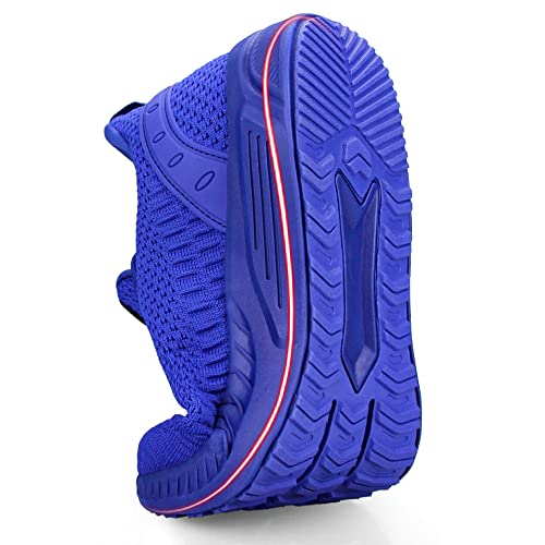 Image of Feethit Mens Slip On Walking Shoes Blade Tennis Shoes Non Slip Running Shoes Lightweight Workout Shoes Breathable Mesh Fashion Sneakers