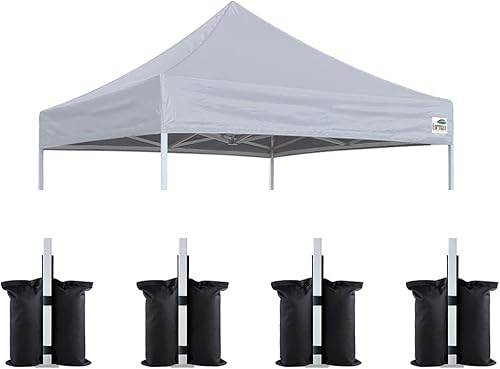 Miniatura 24 de Eurmax - Toldo de repuesto, 10 x 10, elige entre 30 colores, solamente toldo, regalo de 4 unidades de bolsas