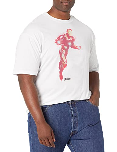 T-Shirt Ironman Marvel Couleur pour Homme en Coton