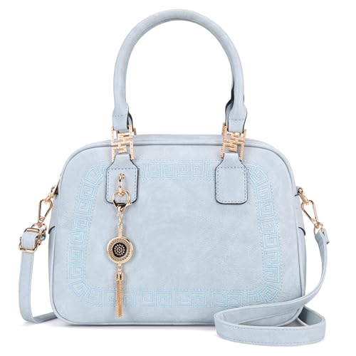 Montana West Satchel Bag Small Top Handle Purse Barrel Handbag