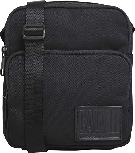 Calvin Klein bolso bandolera CKJ Nylon Utility Flatpack Black negro urbano