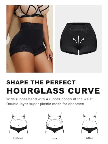 MOVWIN Tummy Control Shapewear Fajas Colombianas Moldeadoras Underwear Curvy Faja Shorts Butt Lifting Panties for Women3