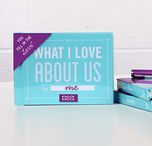 Image of Knock Knock What I Love About Us Fill in the Blank Journal (Fill-in-the-Love)