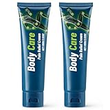 2 Pack Neuropathy Relief Cream,Capsaicin Nerve Relief Cream with Mint & Lavender Oil, Cooling & Soothing Formula for Skin Discomfort, Lightweight & Non-Greasy