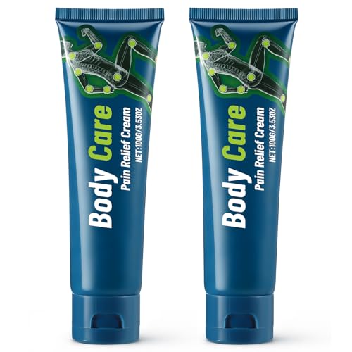 2 Pack Neuropathy Relief Cream Capsaicin Nerve Relief Cream with Mint & Lavender Oil Cooling & Soothing Formula for Skin Discomfort Lightweight & Non-Greasy
