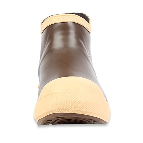 Servus 6" Neoprene Steel Toe Men's Work Boots with Chevron Outsole, Copper & Tan (22105)2