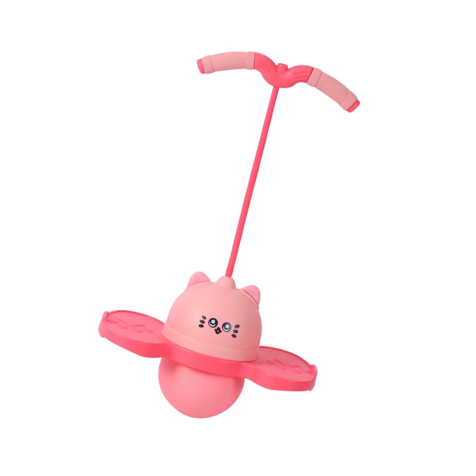 Pogo Jump Ball Jump Board for Fitness Exercise Balance Ability Body Training Pink1 Pogo Ball Exercise Balls Fitness Equipment & Gear | Fitness Running & Yoga |Sporting Goods-image-3