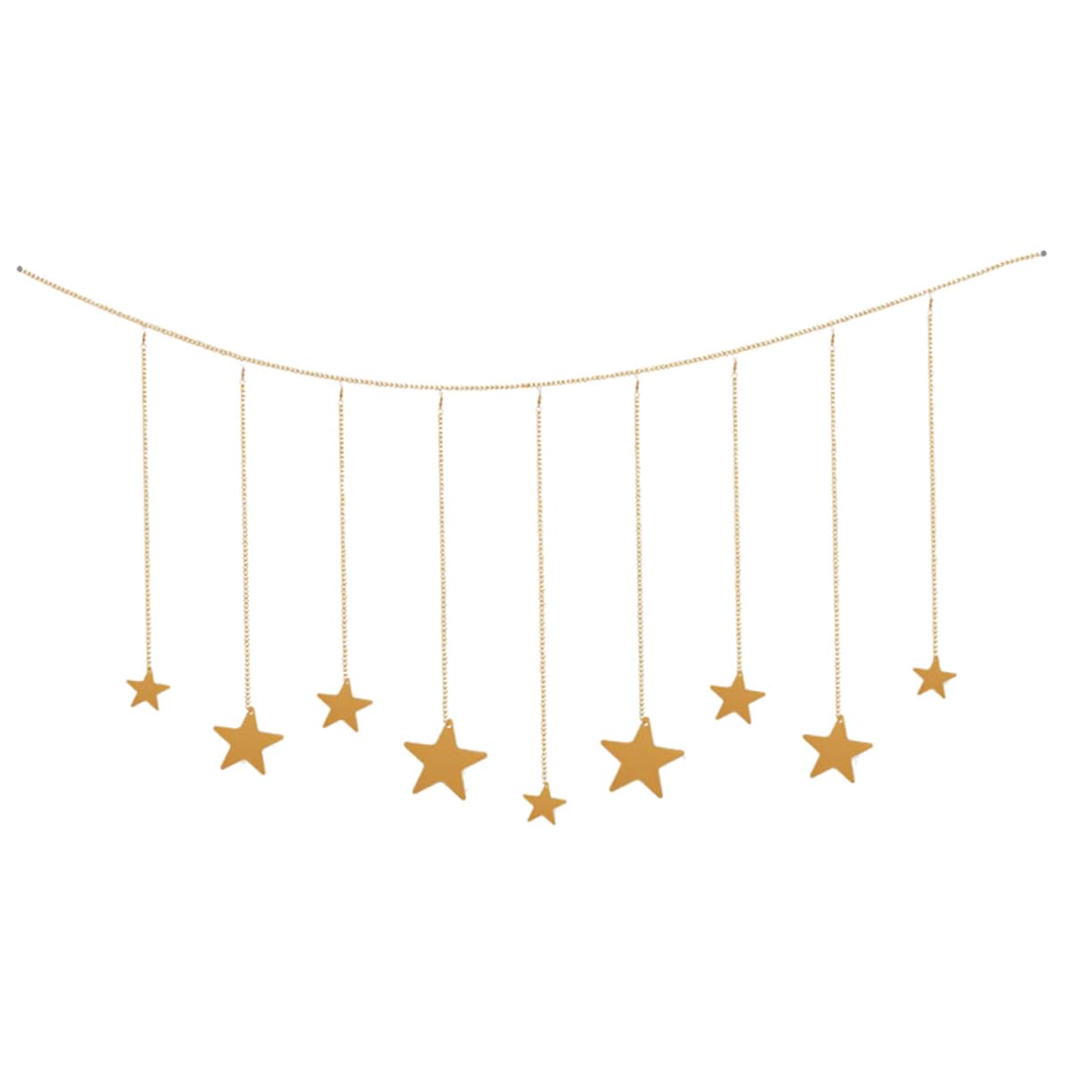 GLEAVI Star Garland Wall Hanging Decor for Aesthetic Decoration for Bedroom Living Nursery Unique Home Staging Decor Present Occasion