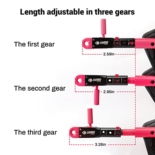 Lwano Archery Compound Bow Release Aids Trigger (Pink) #TOP2