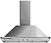Smeg KT90XU 36" Wall Mount Chimney Range Hood with 600 CFM and 4 Fan Speeds, Stainless Steel