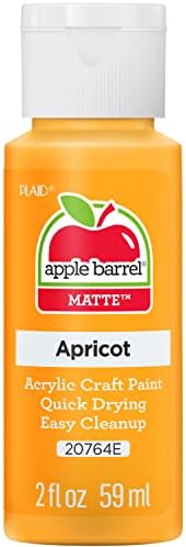Apple Barrel Acrylic Paint in Assorted Colors (2 oz), 20764, Apricot