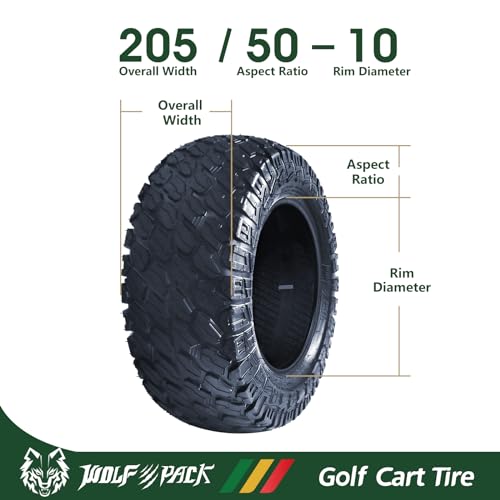 Wolf Pack 205/50-10 Multi-Terrain Tires
