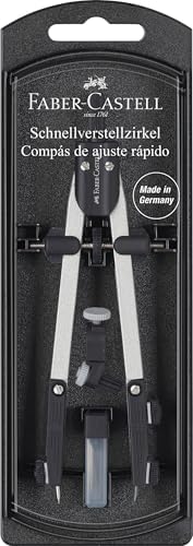 Bussola Faber-Castell Regolazione Rapida Lavanda - Con Accessori - Foto 5