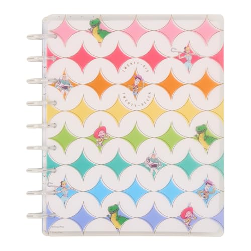 Happy Planner Disney Toy Story 12-Month Disc-Bound Planner July 2026June 2027 Classic Size Vertical Layout Woody and Friends