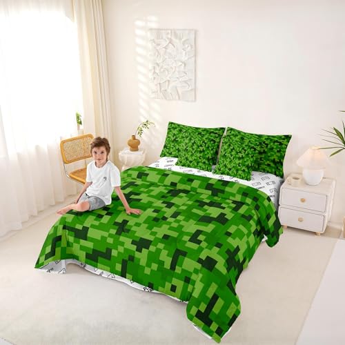 Cama en una con juego de ropa de cama de 7 piezas para transformar dormitorios juveniles oscuros 8