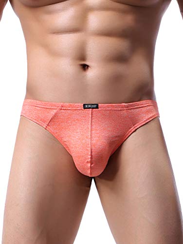 iKingsky Men's Thong Underwear Soft Stretch T-back Mens Underwear2