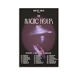 GJJVU 3WE Jhene Aiko The Magic Hour Tour Canvas Poster Bedroom Decoration Landscape Office Valentine's Birthday Gift Unframe-style12x18inch(30x45cm)