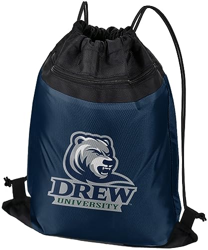 Campus Lab Drew University Primary Logo Drawstring Backpack Bag Sackpack