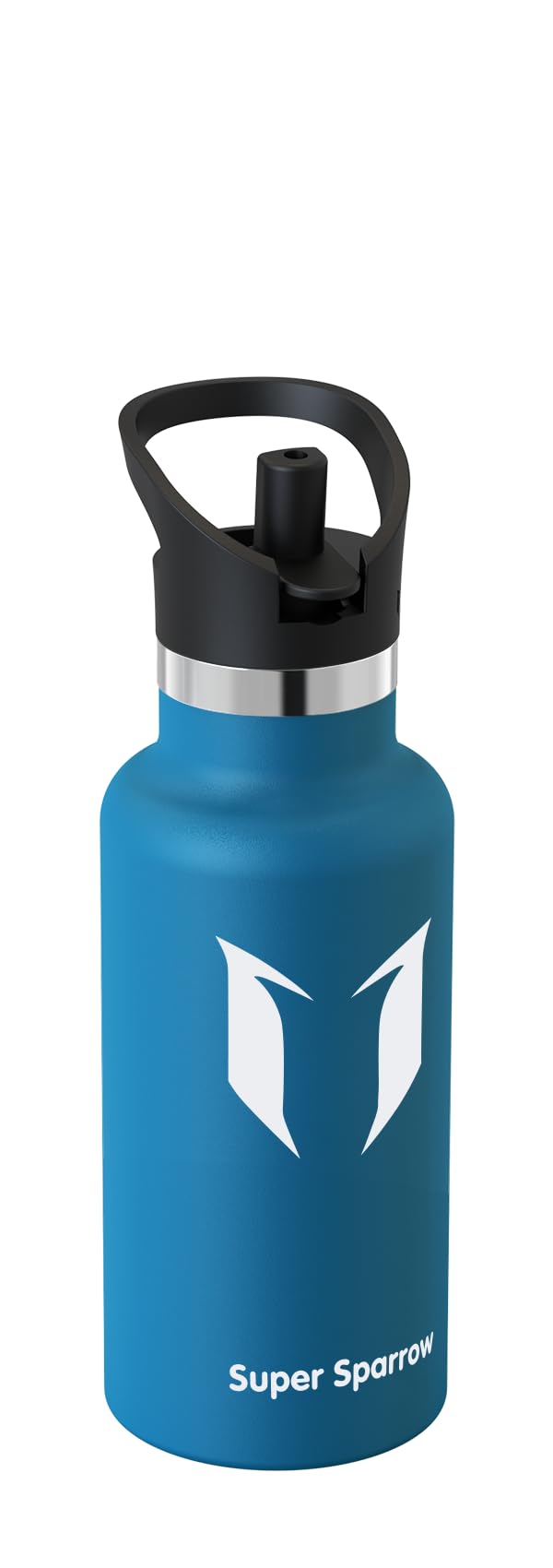 Super Sparrow Borraccia Termica, Acciaio Inox Bottiglia Termica - 350ml, 500ml, 750ml, 1L - Senza BPA Borracce, Borraccia Bambini per Scuola, Sport, Campeggio, Yoga, Palestra, Ciclismo