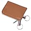 Coin Purse Imeetu Genuine Leather Wallet, Mini Dual Keyrings Change Coin Catcher Wallet