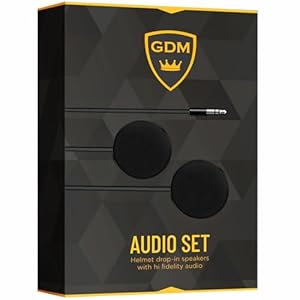 Gdm Motorcycle Helmet Headset Speakers - Drop-In High Definition 3.5Mm Wired 3 41mql8ffjil. sl500 . ss300
