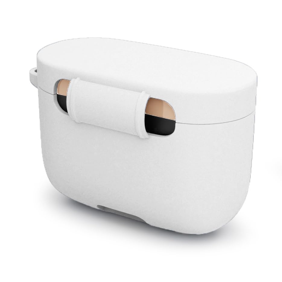 Attach Silicone Cover Protective Case For Sony WF-1000XM3 Earphones in White - Image 4