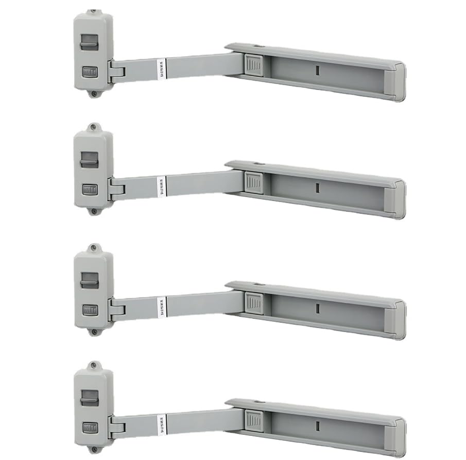 Luminexia Fenstersicherung Kindersicherung für Fenster,Fenstersicherheitsschloss,Fensterschlösser,Flügelbegrenzer für UPVC-Fenster,Kinder,Haustiere,Katzen,Fensterdiebstahlbegrenzer,grau